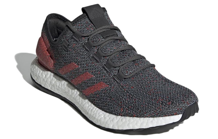 adidas PureBoost 'Black Scarlet' 圖 3