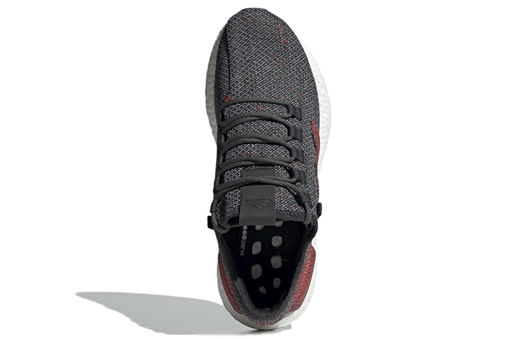 adidas PureBoost 'Black Scarlet' 圖 5