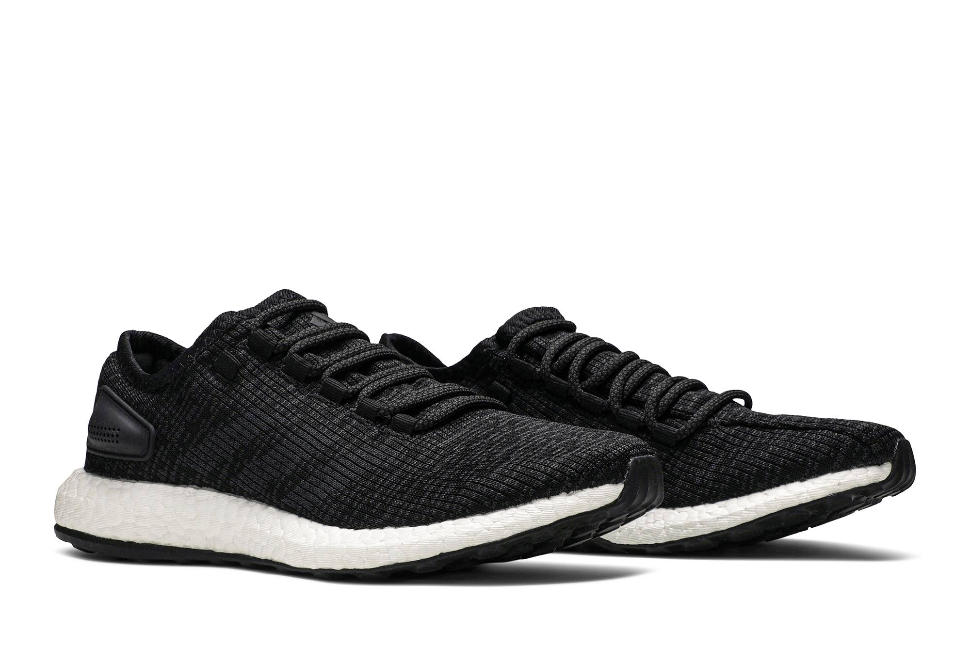 Cheap adidas Pure Boost 2017 Pure Boost Core 減震防滑耐磨 低筒 跑步鞋 男女同款 黑