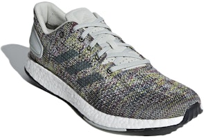 Lookbook adidas Pure Boost Dpr 舒適 耐磨 低幫 跑步鞋 男款 灰
