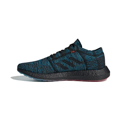 adidas PureBoost Go LTD 'Black Shock Cyan'