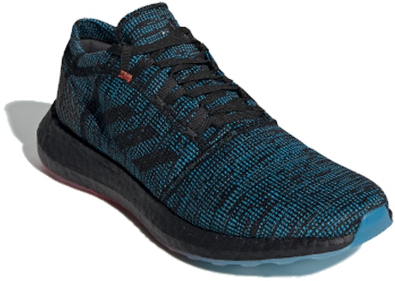 adidas PureBoost Go LTD 'Hitam Cyan Kejutan' D97425 Lookbook adidas PureBoost Go LTD 'Hitam Cyan Kejutan' D97425