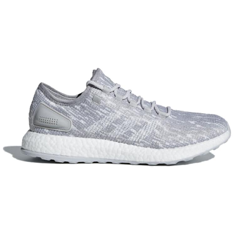 Order adidas Pure Boost 運動 防滑透氣 低筒 跑步鞋 男款 灰色