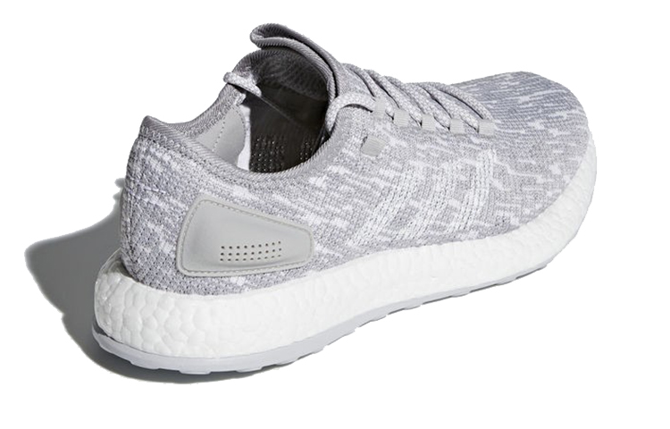 Lookbook adidas Pure Boost 運動 防滑透氣 低筒 跑步鞋 男款 灰色