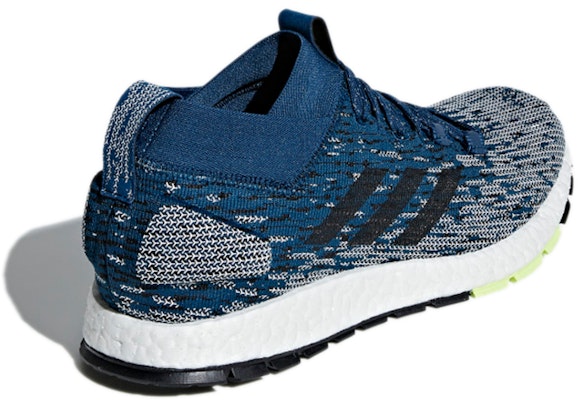 adidas Pureboost RBL 舒適通風慢跑鞋 藍黑 Shop adidas Pureboost RBL 舒適通風慢跑鞋 藍黑