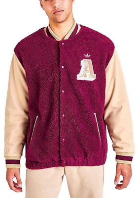 adidas Jaket Baseball Warna Ungu dengan Cetak Huruf HY6037 Shop adidas Jaket Baseball Warna Ungu dengan Cetak Huruf HY6037