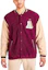 Shop adidas Jaket Baseball Warna Ungu dengan Cetak Huruf HY6037