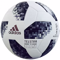 adidas PVC Soccer Ball White - 2018 World Cup Edition Unisex CE8096-5 adidas PVC Soccer Ball White - 2018 World Cup Edition Unisex CE8096-5
