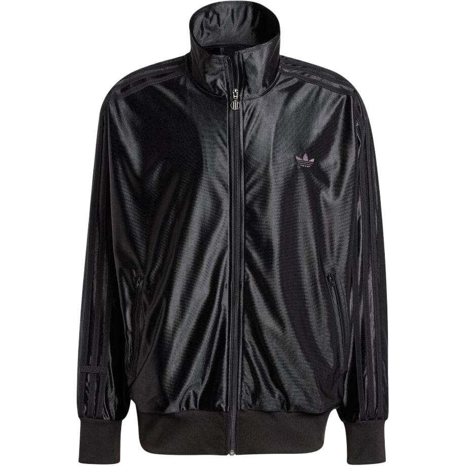 adidas Q3 Retro Striped Track Jacket Black IX6725