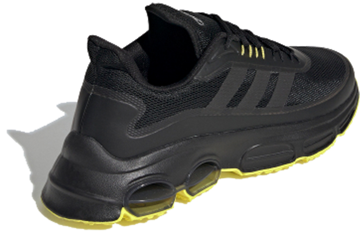 Lookbook アディダス クアッドキューブ 黒黄 (Adidas Kuaddokyūbu Kuroki) EH2545