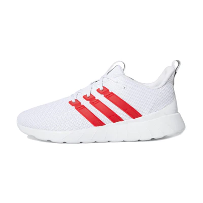 adidas Questar Flow 'White Scarlet'