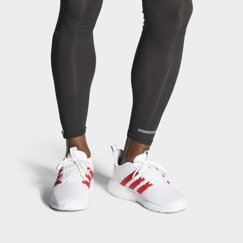 Sizing adidas Questar Flow ''Weiß Rot'' FV9067