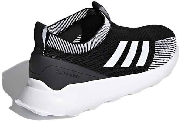 Adidas Questar Rise 舒適耐磨跑步鞋 黑白 Shop Adidas Questar Rise 舒適耐磨跑步鞋 黑白