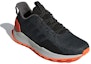 Lookbook adidas Questar Trail 'Carbon Orange' dalam Warna Karbon dan Oren BB7383