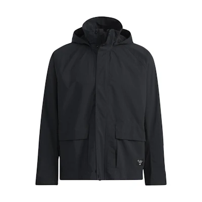 adidas Quick-Dry Solid Color Casual Hoodie Jacket Black H40836