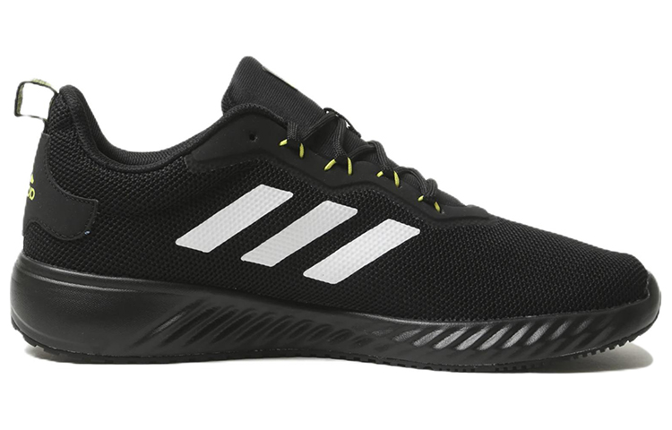 Order adidas 快流 耐磨透氣跑步鞋 黑色