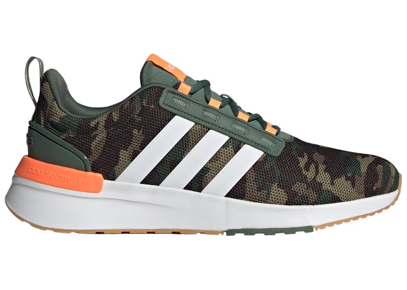 adidas Racer TR21 Green Oxide Cloud White Screaming Orange HP2720