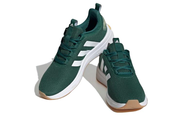 Lookbook adidas Racer Tr 23 運動舒適 防滑耐磨 低幫 生活休閒鞋 男款 綠色