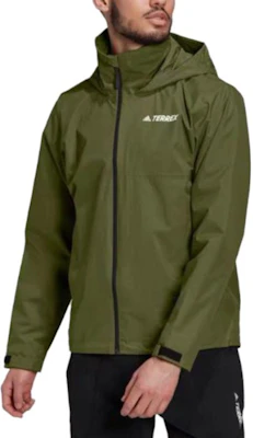 adidas RAIN RDY Terrex Mt Rr Waterproof Windproof Outdoor Jacket Green Mens GU6485 Sizing adidas RAIN RDY Terrex Mt Rr Waterproof Windproof Outdoor Jacket Green Mens GU6485