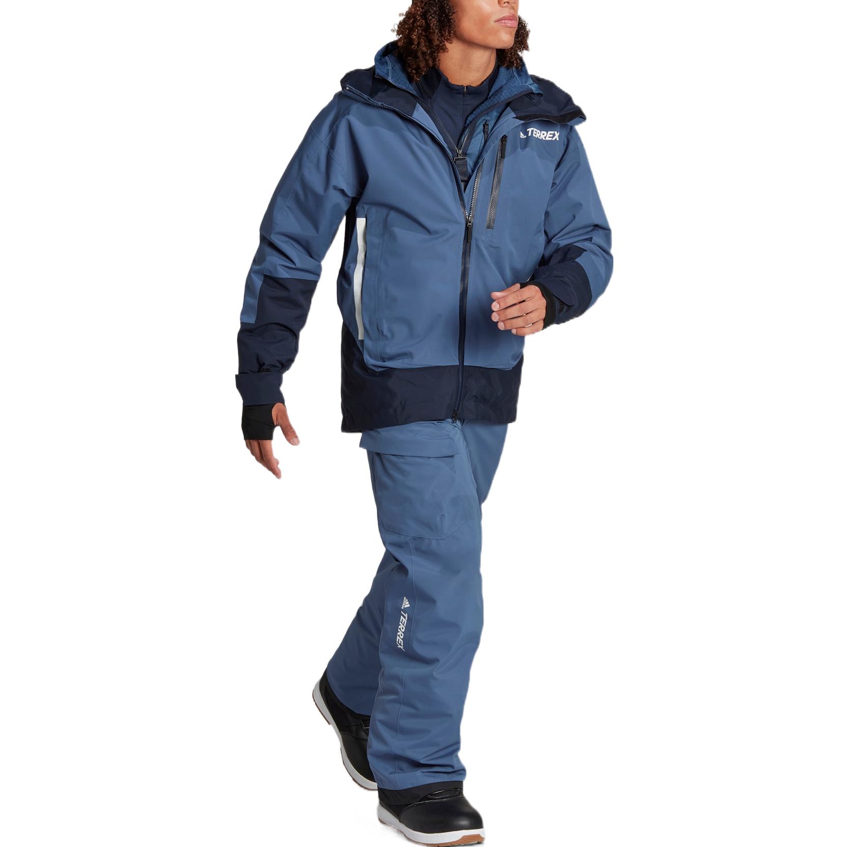 Purchase adidas RAIN.RDY Waterproof Logo Multi-Pocket Ski Pants  Blue HH9027