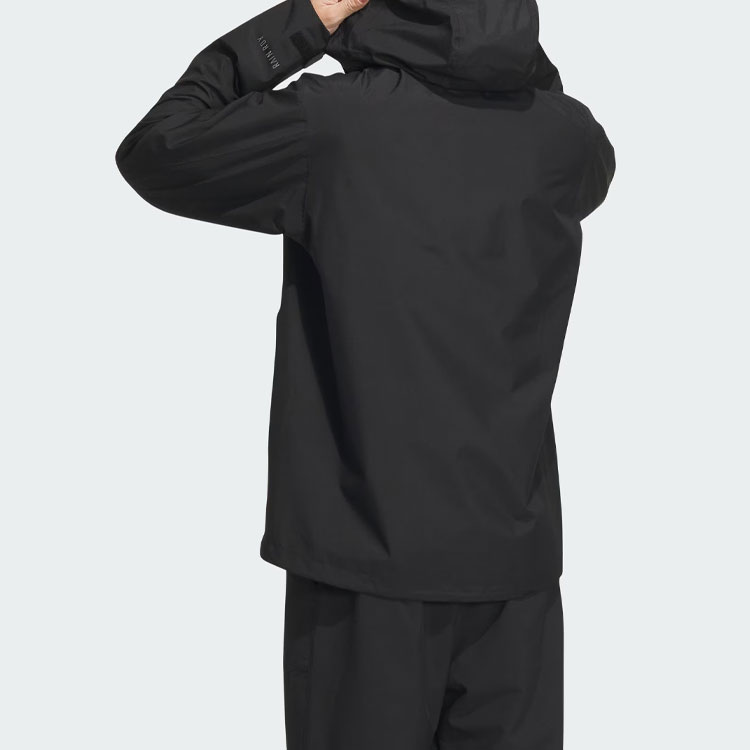 Shop adidas RAIN RDY Waterproof Windproof Outdoor Hiking Jacket Black IL8910