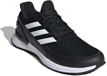 adidas Rapida Run 休閒 低筒 跑步鞋 男女同款 黑白 Lookbook adidas Rapida Run 休閒 低筒 跑步鞋 男女同款 黑白