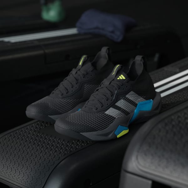 Purchase Adidas Rapidmove ADV 2 Kasut Latihan Hitam/Iron Metallic/Kuning Solar JQ4118