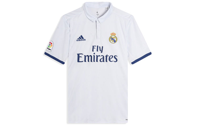 adidas Real Madrid 16/17 Home Jersey Fan Edition White Soccer Shirt Men. S94992