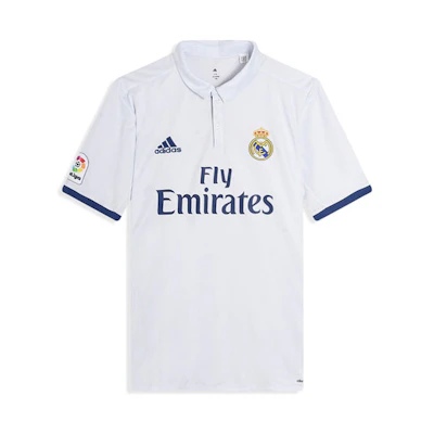 adidas Real Madrid 16/17 Home Jersey Fan Edition White Soccer Shirt Men. S94992