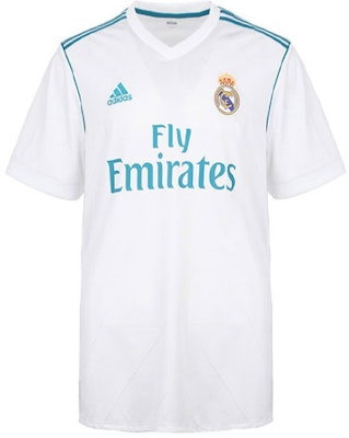 adidas Real Madrid 17/18 Home Jersey Fan Edition Baju Bola Putih AZ8059 Order adidas Real Madrid 17/18 Home Jersey Fan Edition Baju Bola Putih AZ8059
