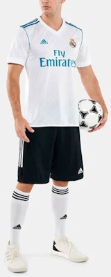 adidas Real Madrid 17/18 Home Jersey Fan Edition Baju Bola Putih AZ8059 Details for adidas Real Madrid 17/18 Home Jersey Fan Edition Baju Bola Putih AZ8059