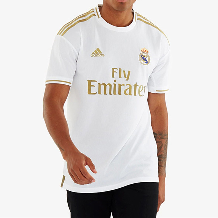 Shop adidas Real Madrid 19/20 Jersey Baju Bola Home Fan DW4433