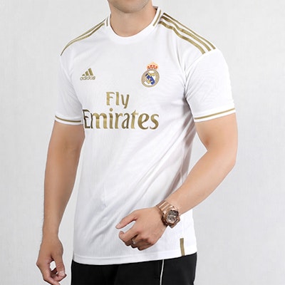 adidas Real Madrid 19/20 Jersey Baju Bola Home Fan DW4433 Details for adidas Real Madrid 19/20 Jersey Baju Bola Home Fan DW4433