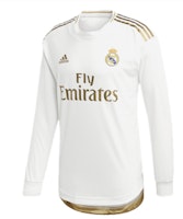adidas Real Madrid 19/20 Player Jersey Long Sleeve Tee White DW4437 adidas Real Madrid 19/20 Player Jersey Long Sleeve Tee White DW4437