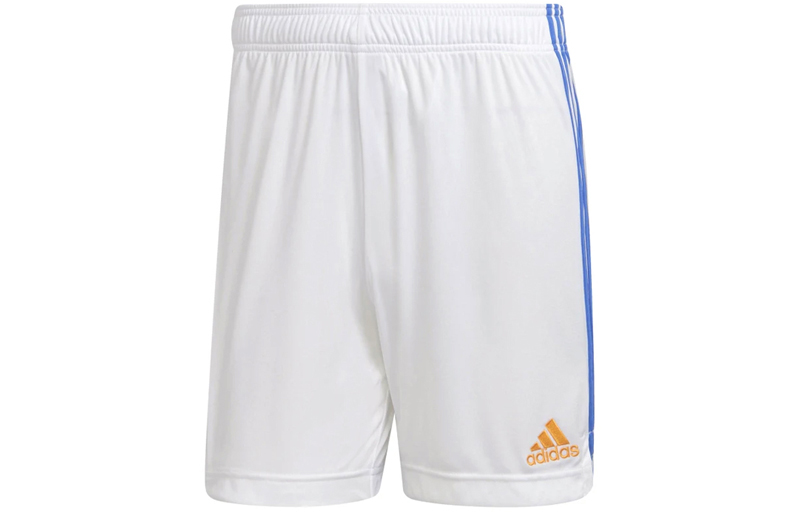 adidas Real Madrid 21/22 Home Training Shorts White Football Gift GM6784