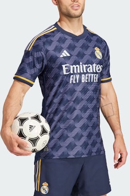 阿迪達斯 皇家馬德里 23/24 客場球員版海軍藍條紋足球衣 IA5138 Shop 阿迪達斯 皇家馬德里 23/24 客場球員版海軍藍條紋足球衣 IA5138