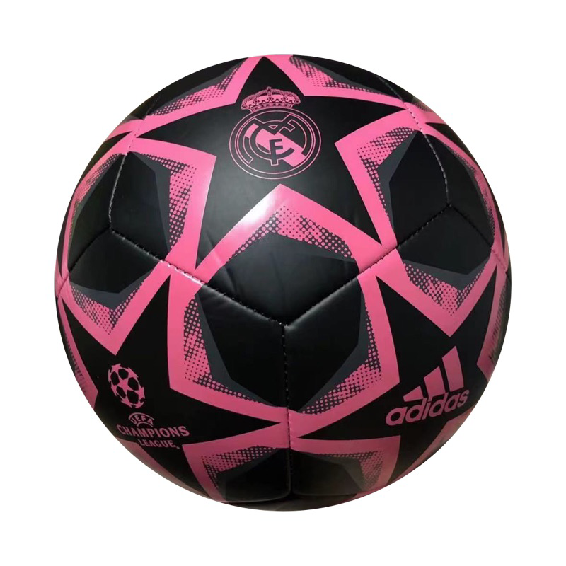 adidas Real Madrid 23/24 Champions League Training Soccer Ball Black/Pink. FS0269