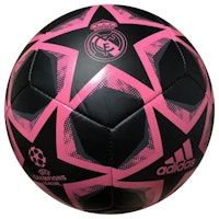 adidas Real Madrid 23/24 Champions League Training Soccer Ball Black/Pink. FS0269 adidas Real Madrid 23/24 Champions League Training Soccer Ball Black/Pink. FS0269