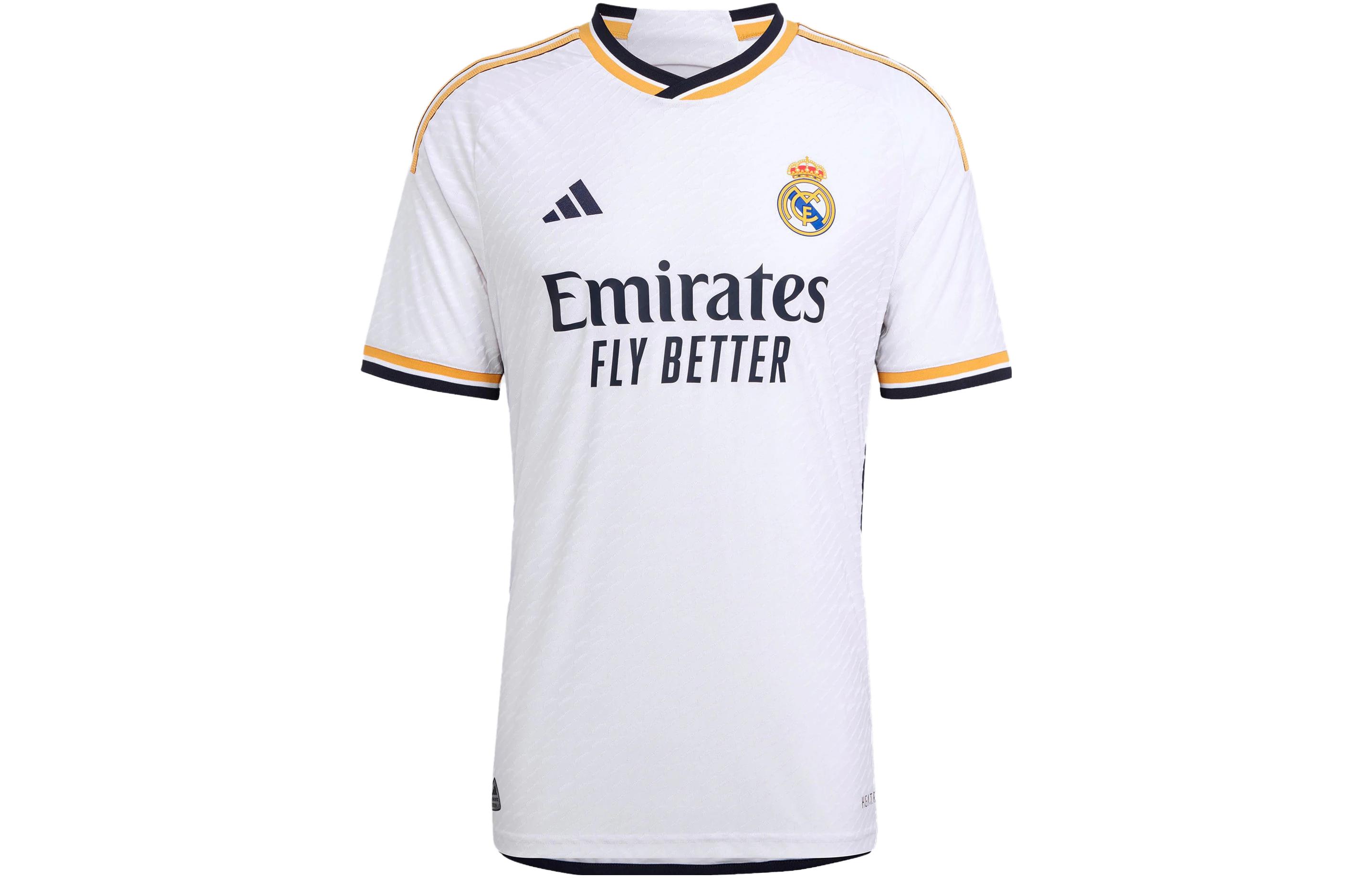 adidas Real Madrid 23/24 Home Jersey Player Edition White Football Shirt Mens IA5139