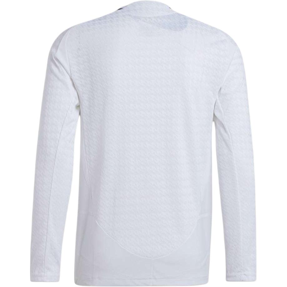 Lookbook adidas Real Madrid 24/25 Jersey Lengan Panjang Home Authentic Putih IT5204