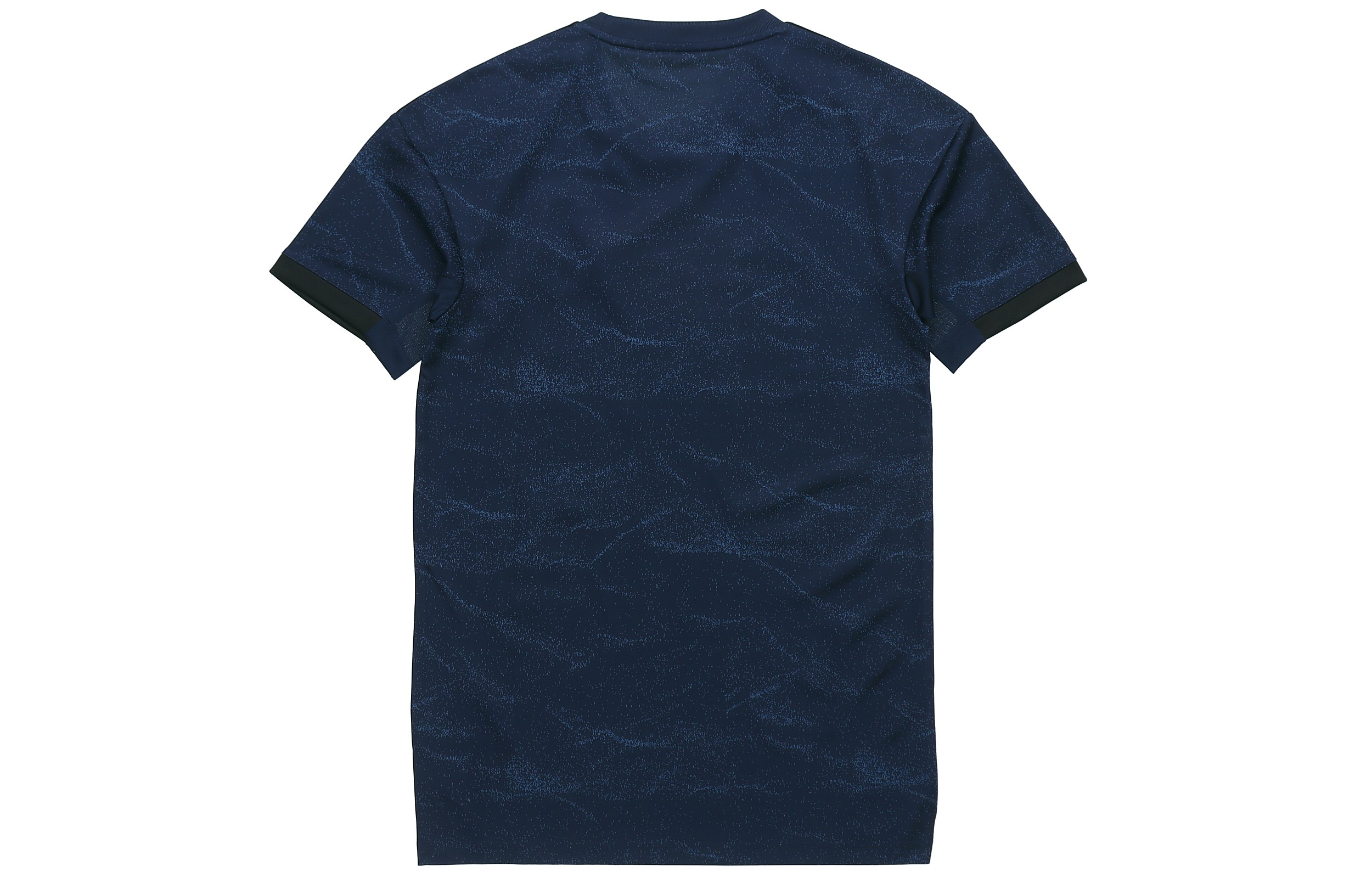 Lookbook Adidas 皇家馬德里客場球迷球衣條紋上衣深藍色 FJ3151