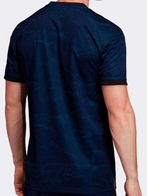 Adidas 皇家馬德里客場球迷球衣條紋上衣深藍色 FJ3151 Purchase Adidas 皇家馬德里客場球迷球衣條紋上衣深藍色 FJ3151