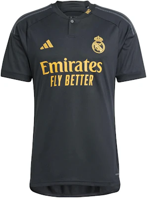 adidas Real Madrid Away Jersey Fan Edition Black Soccer Shirt. IN9846 Buy adidas Real Madrid Away Jersey Fan Edition Black Soccer Shirt. IN9846