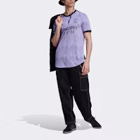 Shop adidas 皇家馬德里紫色客場球衣玩家版短袖T恤。 H18492