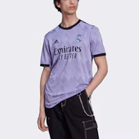 Details for adidas 皇家馬德里紫色客場球衣玩家版短袖T恤。 H18492