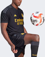 Details for adidas Real Madrid Away Player Edition Black Soccer Jersey IQ4923