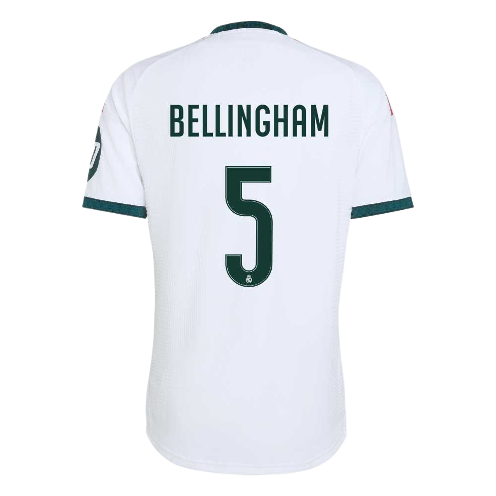 adidas Real Madrid Bellingham #5 26/27 Home Player Edition Jersey JZ7218-5