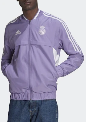 阿迪达斯皇家马德里刺绣夹克 HA2527 Lookbook 阿迪达斯皇家马德里刺绣夹克 HA2527