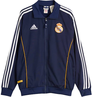 阿迪达斯 皇家马德里足球文化夹克 深蓝色 JW1993 Buy 阿迪达斯 皇家马德里足球文化夹克 深蓝色 JW1993