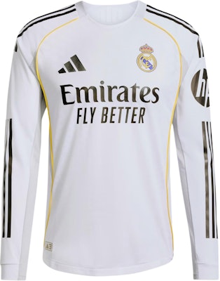 adidas Real Madrid Home Long Sleeve Player Version Jersey Men JN8866 Buy adidas Real Madrid Home Long Sleeve Player Version Jersey Men JN8866